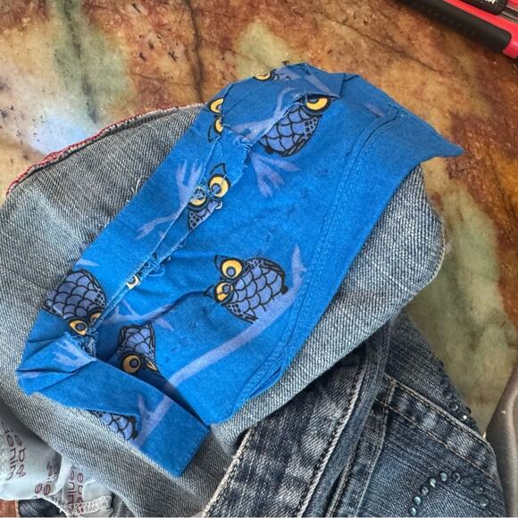 Vintage Y2K Bebe Kayla Boot Cut Jeans Rhinestone Logo on Seat Size 28 Modified - Picture 8 of 15